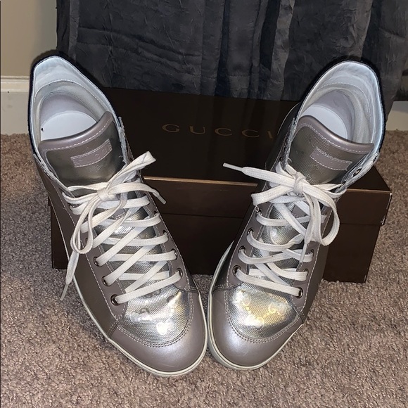 AUTHENTIC Gucci high top women sneakers - Picture 3 of 3